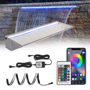 cascade en acrylique